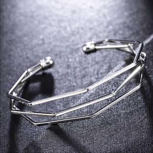 2/$20 Silver Tone Layered Bangle Bracelet